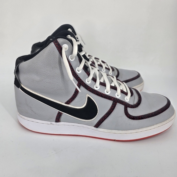 Nike Court Force High Retro Wolf Grey Black Red 621187-003 Sneakers Men\'s 11.5 main image 6